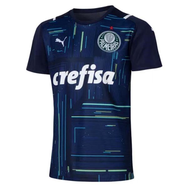 Tailandia Camiseta Palmeiras Portero 2021-22 Azul